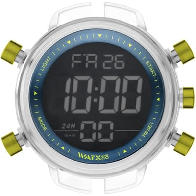 Horloge Watxandco Rwa1742. Doos, Kleur Blauw. Uniseks. black