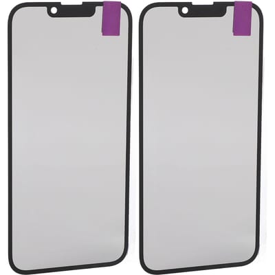 2 stuks Telefoon Voorzijde Buiten Glas Scherm Vervanging Reparatieset voor IOS 14 met OCA Lijm