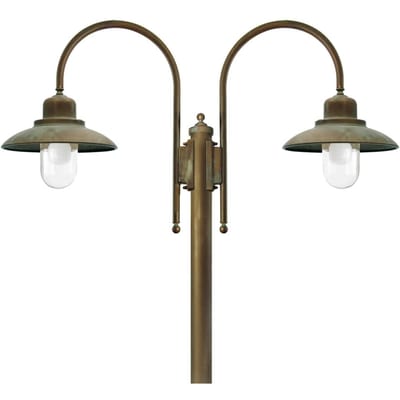 Moretti Luce Lantaarnpaal Casale 270cm 2-lamps
