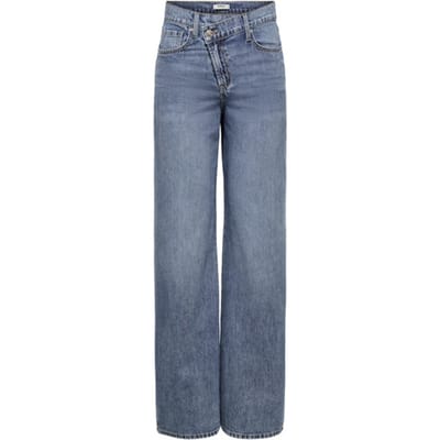 Only Onlhope mw wideuneven closure dnm pim blue denim