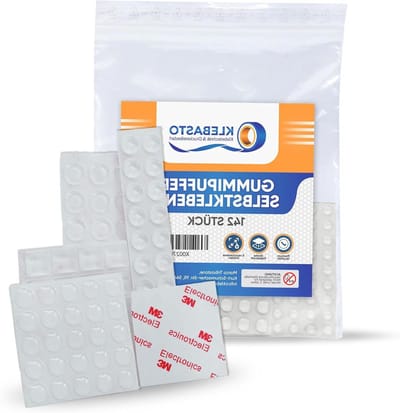 Rubberen buffers, zelfklevend, 142 stuks, transparant, rubberen voetjes om te plakken, professionele kwaliteit, beschermbuffer voor meubels, notebook, kasten, laden