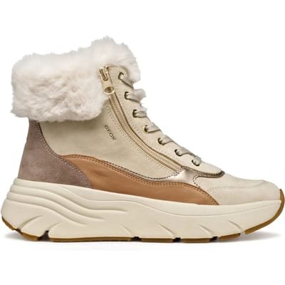 Geox Diamanta Booties Beige EU 39 Vrouw