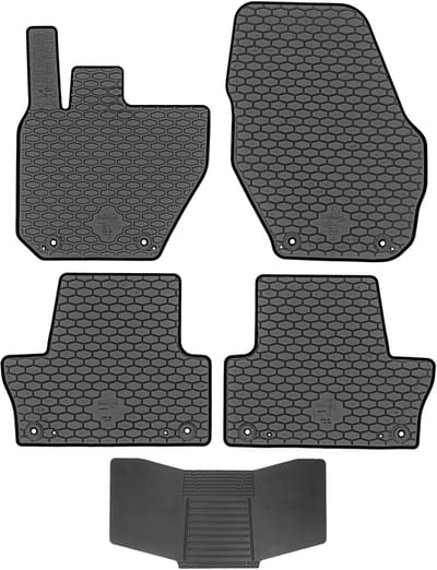 Max-Dywanik Doma - Volvo XC60 I - Rubber - Precieze Pasvorm - Zwart