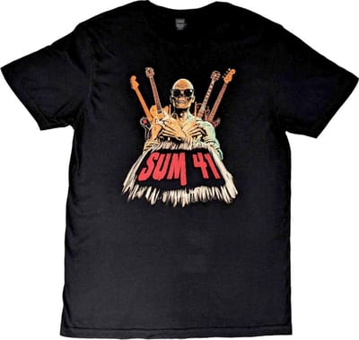 Sum 41 - Does This Look Like All Killer No Filler European Tour 2022 Heren T-shirt - S - Zwart
