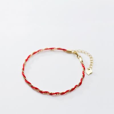 La Monada Rode Draad Voor Hand 925 Sterling Zilveren Sieraden Armbanden Voor Vrouwen Rode Koorddraad Zilveren Armband 925 Vrouwen Goud goud