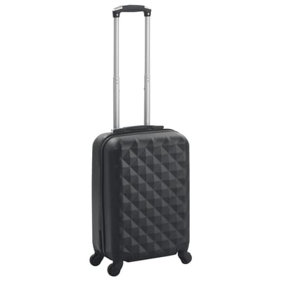 vidaXL - Harde - koffer - ABS - zwart