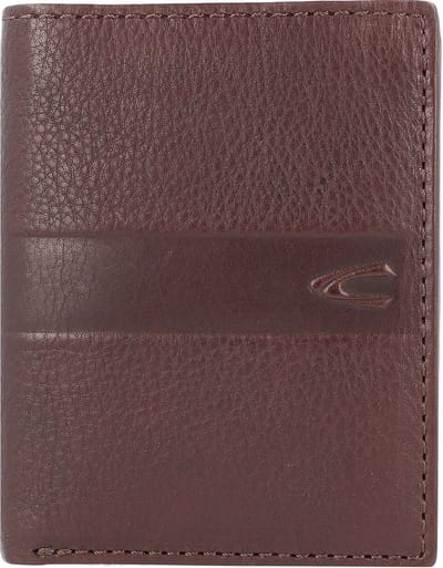 camel active Mali Portemonnee RFID Leer 10 cm - Jongens - Staand formaat - darkbrown