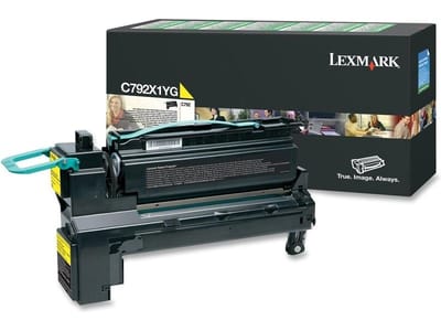 Lexmark C792X1YG Toner Geel Extra hoge capaciteit