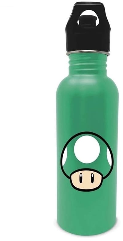 Nintendo - Super Mario - "Groene Paddenstoel" Metalen Fles 700ml