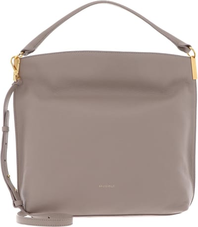 COCCINELLE Leren Schoudertas Handtas Estelle Shoulder Bag Powder Pink Beige
