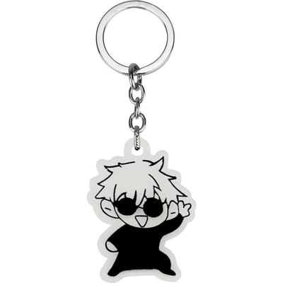 Anime Geto Suguru Satoru Gojo JJK Porte-clés Accessoires Pendentif Porte-clés Sac Bijoux Cadeau