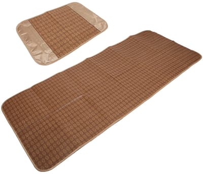 Dailygoods- Slaapmat Opvouwbaar - Bamboe/Polyester - Antislip - Koel en Ademend - Comfortabel voor Baby's en Ouderen - Duurzaam Materiaal - Koelmat