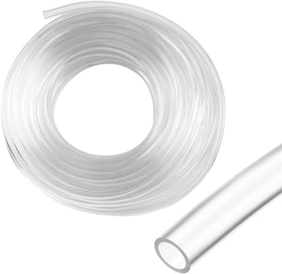 Flexibele Siliconeslang 8mm ID x 10mm OD - Transparante Voedselveilige Slangen voor Water, Lucht en Olieoverdracht - 12 Meter Lang