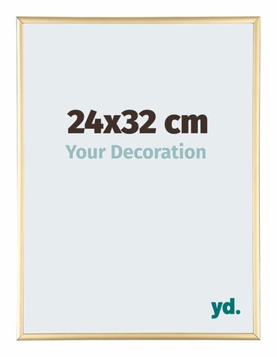 Your Decoration - Fotolijst 24x32 cm - Aluminium - Goud - Kent