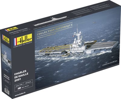 Heller Modelbouwpakket Schepen - 81072 Charles De Gaulle Ship Plastic - 1:400 - Modelbouw