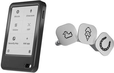 Ledger Nano Gen 5 + Badges Pack 2 - Voordeelbundel - Hardware Wallet set