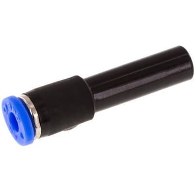 5/32'' x 5/16'' PBT Insteekfitting Plug NBR [2 Stuks]