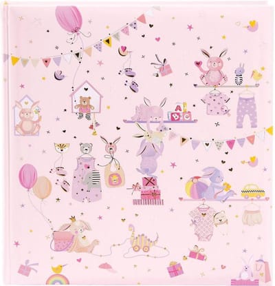 GOLDBUCH GOL-15468 TURNOWSKY Babyalbum WONDERLAND roze als Fotoboek