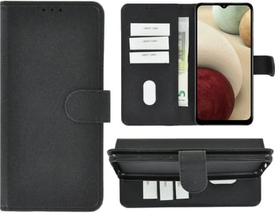 Hoesje Geschikt voor Samsung Galaxy A13 5G - Book Case Wallet Zwart Cover