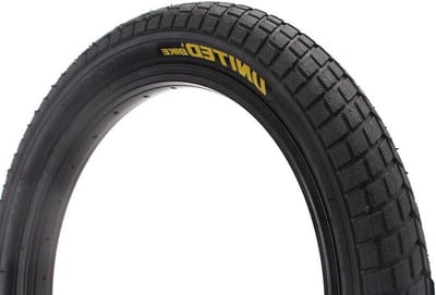BMX Freestyle Band - Draadband Knobbelig - Fietsen Sprongen - Zeer Licht 530g - 16 inch x 2.125 inch - Zwart