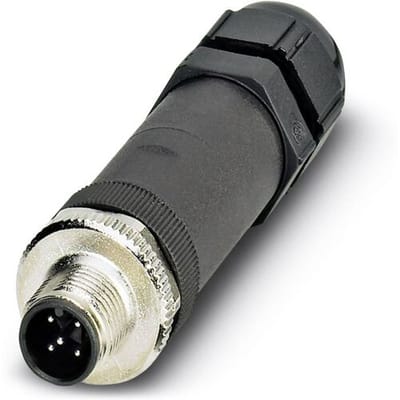 Phoenix Contact 1556825 Sensor/actuator connector, niet geassembleerd M12 Aantal polen (sensoren): 5 Stekker, recht 1 stuk(s)