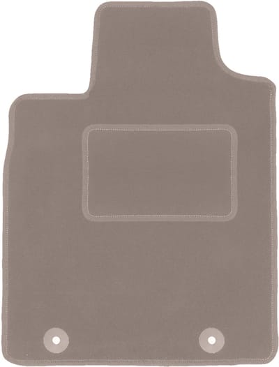 Beige bestuurdersmat voor: Dacia Sandero II hatchback, Stepway (2013-2019)