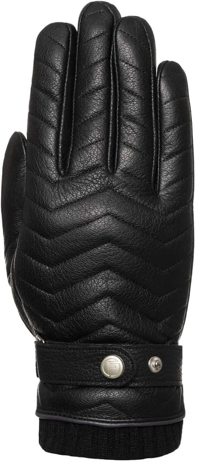 Leren Handschoenen Heren Zwart – Touchscreen Handschoenen – 100% Echt Geitenleer – Gevoerd met Kasjmier Wol – Model Mason – Frickin - Maat M