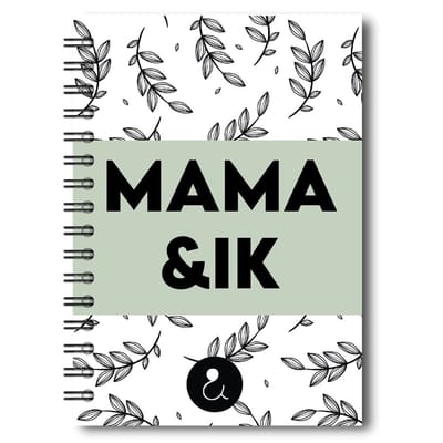 Studio Ins & Outs Invulboek 'Mama & ik' - Groen