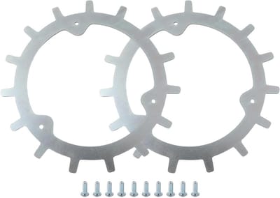 Antislip spikeset - Robot accessoires - Verbeterde grip - Roestvrij staal - 210 mm - Zilver