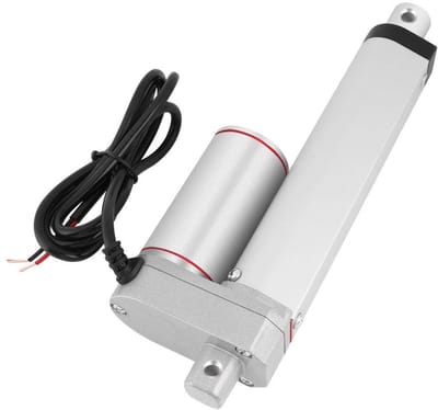 Dailygoody - 100mm elektrische actuator - krachtige lineaire beweging - 24V - 750N duwstang - ideaal voor automatisering - veelzijdig inzetbaar