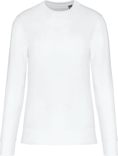 Kariban Ecologische sweater met ronde hals K4025 - White - XS