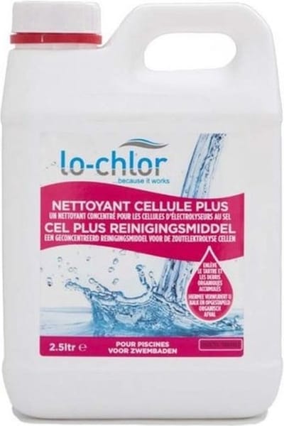 Zoutelectrolyse Cel Plus reiniger - 2,5 L - Zwembad reiniger - Zwembad reinigingsmiddel