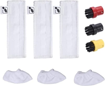 Reinigingsdoeken Mop Covers - Vloer Doek Pads - Stoomreiniger Accessoires - Koperen Borstels - 36 x 13 x 5 cm