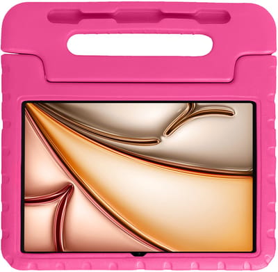 Hoesje - Geschikt voor Apple iPad Air M3/M4 (2025/2026) - 11 inch - Kinderhoes Shockproof Bumper - Kidsproof Case - Tablet Hoes - Kinder Hoes Cover - Roze