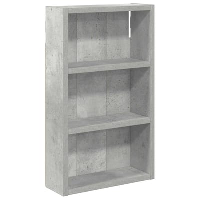 vidaXL - Badkamer - wandkast - Beton - Grijs - 30 - x - 10 - x - 50 - cm