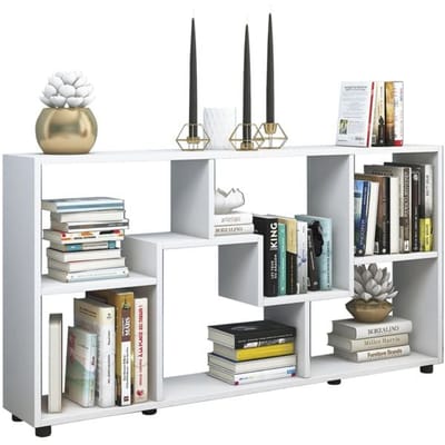 Houten dressoir Plank Ruimteverdeler Staande plank Decoratieve opslag Ladekast Pintal