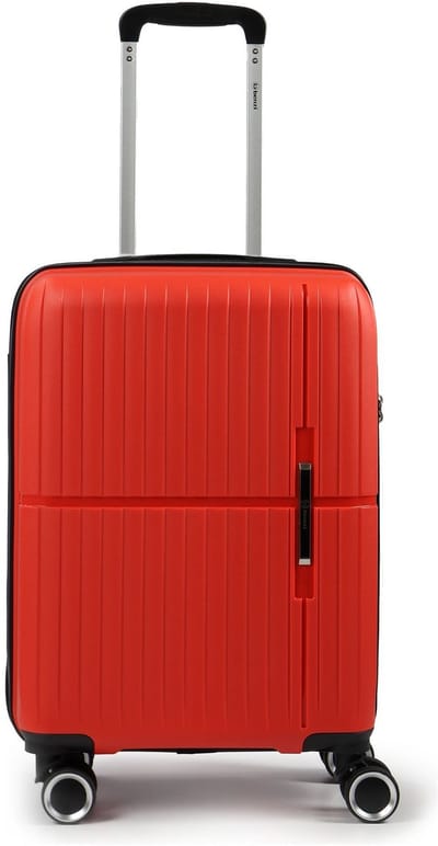 Benzi 5754 4 wielen Cabinewagen 55 cm - Harde bagage - TSA slot - rot
