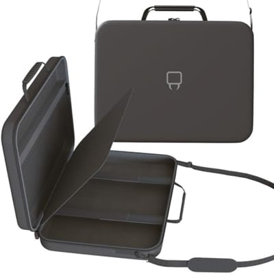 16-inch laptophoes met harde EVA-schaal en zachte binnenvakken
