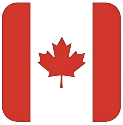 Bierviltjes Canadese vlag vierkant 15 st