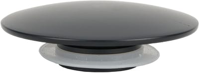 Zwarte Afvoerplug voor Wastafel, 66mm Push Button Stopper, Vervangend Onderdeel voor Badkamer Drainage