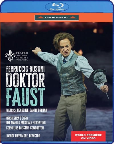 Cornelius Meister, Daniel Brenna, Orchestra del Maggio Musical Fiorentino, Cornelius Meister - Busoni: Doktor Faust (Blu-ray)