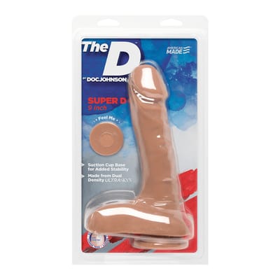 Realistische Dildo the D - Super D - Caramel
