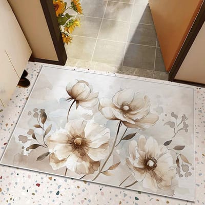 Deurmat Entree Deur Entree Mat Waterdicht, Antislip, Slijtvast en Vuilafstotend Voetmat Nieuw Wasbaar Afvegen Thuis Mat 40 * 60CM diatom mud