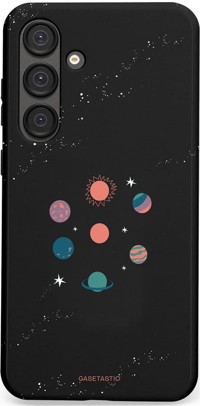 Casetastic Hoesje Geschikt voor Samsung S25 Plus - Stijlvolle Beschermende Duo-layer Case - Universum familie