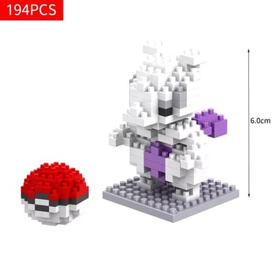 Pokemon Speelgoed Lega Bouwstenen Pokmon Actie Cartoonfiguur Charizard Mewtwo Modelbouwsteen Voor Jongens Verjaardagscadeaus With Box