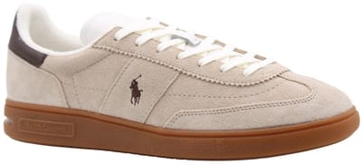 Polo Ralph Lauren Bedford Pp Low Top Lace H Sneakers - Suède - Heren - Beige - Maat 42
