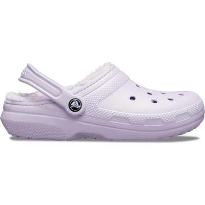 Crocs classic fuzz lined clog