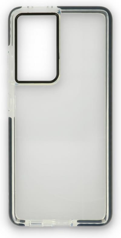 HB Hoesje Geschikt voor Samsung Galaxy S20 Ultra - Zwart - Anti Shock Gel Armor Back Cover Case