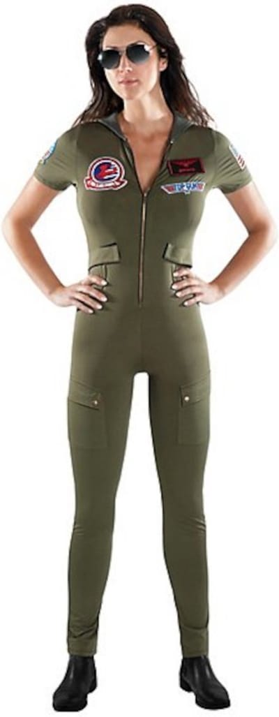 METAMORPH GmbH - Top Gun kostuum met jumpsuit voor mannen - XS