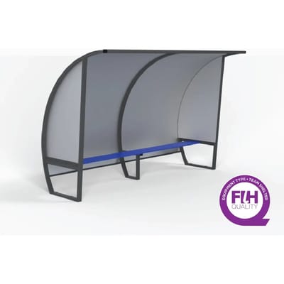 Volledig aluminium 6-persoons touch shelter Sodex Sport